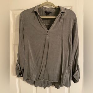 Charcoal blouse